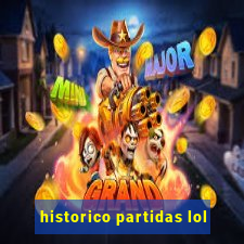 historico partidas lol